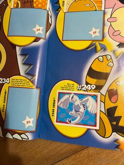 Pokemon samolepkové album 2001 - 3