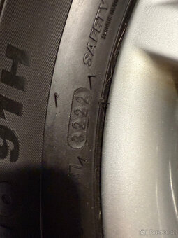 Originální alu kola Audi R16 zimní pneu - 3