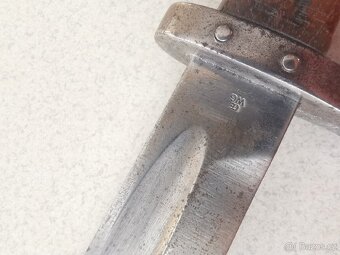 Starý vojenský bodák, bajonet - 3