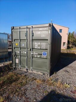 Skladový kontejner vel. 20´(6m) - u nás skladem, možný výběr - 3