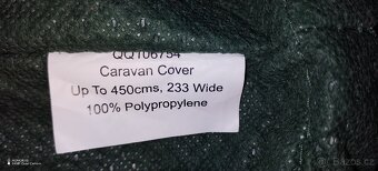 Plachta na zakrytí malého karavanu. - 3