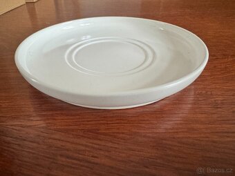 Talířek makronka bílá - 29x - 3