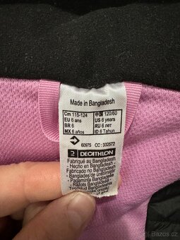 Dětská zimní bunda vel. 115-124cm, 6let - 3