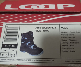 Dětské zimní boty Loap +bunda - 3