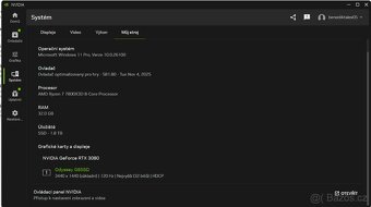 Prodám grafickou kartu MSI Gaming Trio 3080 10GB GDDR6X - 3