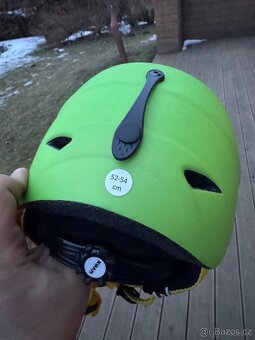 Zelená dětská helma Uvex 52-54 - 3