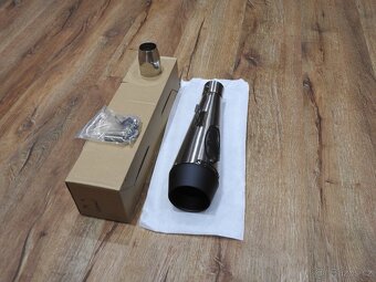 Laděný výfuk celonerezový lesklý Nový - 3