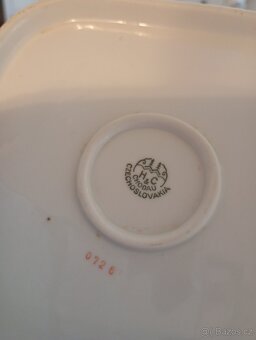 Retro porcelánová mísa - 3