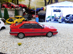 model auta Audi 80 / 80 GT Coupe červená  Otto mobile 1:18 - 3