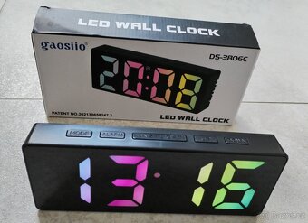 LED DIGITÁLNÍ HODINY S ALARMEM - 3