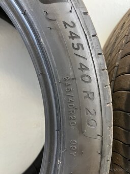 Prodám nové letní pneu Michelin na Mercedes E (W214) - 3