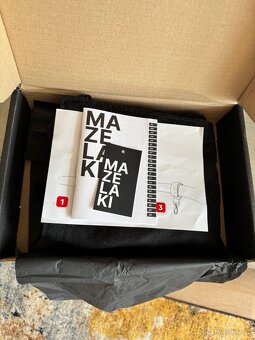 Mazelaki hamaka na kočárek - BLACK - 3