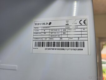 Chladící vitrína Tefcold CEV 425, PC: 16 500 Kč - 3
