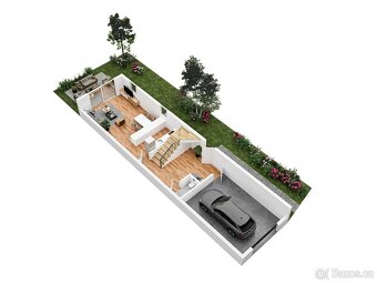 Prodej rodinný dům Babice - Dům 110m2, pozemek 217m2 - 3