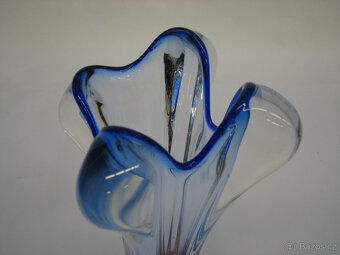 Váza hutní sklo HOSPODKA ??? - 3