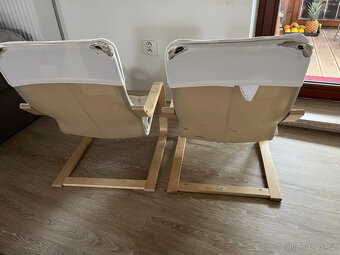 Dětské křeslo IKEA, bříza dýha - 3