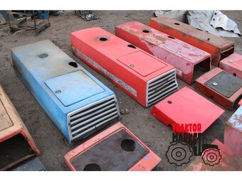 Zetor crystal 8011 kapota mřížky rám maska mezikus - 3