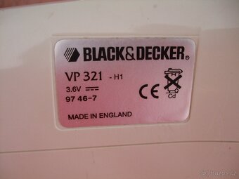 AKU RUČNÍ VYSAVAČ BLACK&DECKER - 3