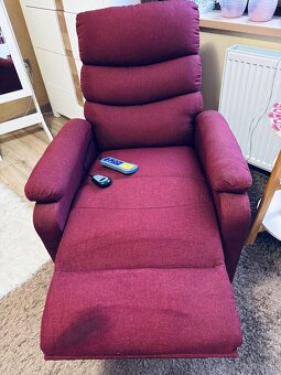 Křeslo elektrické polohovací masírovací - 3