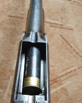 Historická brokovnice Spencer pumpa 1882 ráže 12CF - 3