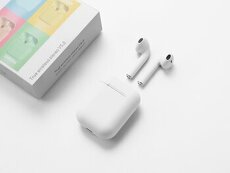 Bílá bezdrátová sluchátka Inpods 12, záruka 2 roky - 3