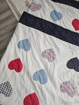 Patchwork deka velká na manzelskou postel - 3