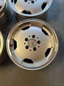 Mercedes Benz AMG Aero alu disky 15” Originál W124 W201 - 3