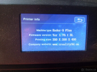 Ender 5 Plus , Micro Swiss DD Extruder + nová tisk.podložka - 3