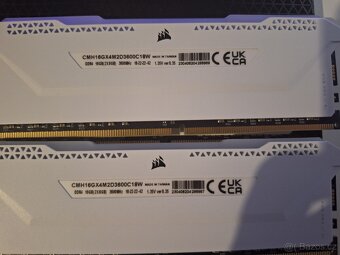 Prodám corsair vengeance rgb pro SL 2x8gb 3600mhz - 3