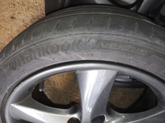 Letni Alu kola R17 5x114,3“ s pneu Hankook Ventus prime 4 - 3