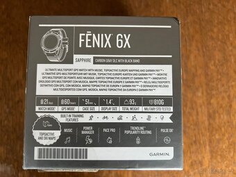 Garmin fenix 6X PRO Sapphire - 3
