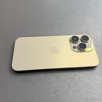 iPhone 14 Pro 256GB zlatý, jako nový bez škrábance - 3