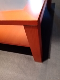 Konferenční stolek kvalitní se spodní deskou - 3