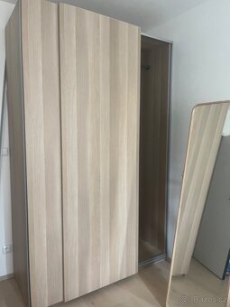 Skříň do ložnice Ikea 150x236cm bíle moř. dub - 3