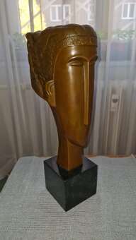 Modigliani - bronz - 3