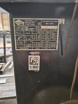 Svářečka s podavačem drátu Kühtreiber KIT 400 - 3