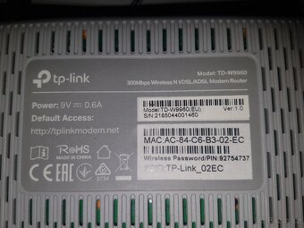 Router TP Link TD W9960 - 3