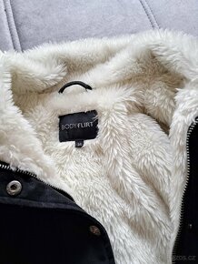 Zimní kabát bunda s kožíškem Bonprix Body Flirt vel. 34 / 36 - 3