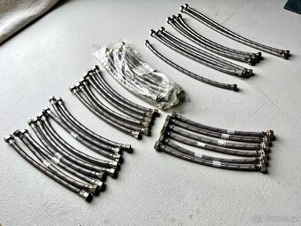 40 x pancerove hadicky na vodu nerez flex - 3