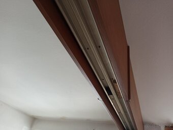 Prosklené interiérové, posuvné, 4 dílné dveře - 3