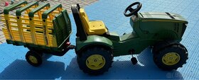 John Deere dětský traktor+ 2 vleky - 3