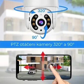 Techage  5 MP XM-PT817 50W optika Sony - 3