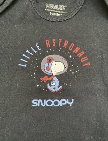 Chlapecké body s krátkým rukávem Peanuts Lupilu vel.62/68 - 3