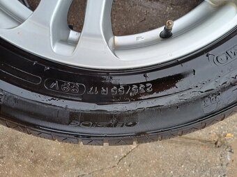 Alu kola Mercedes 17 ET:35, pneu 235/55/R17 - 3
