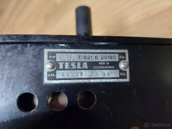Staré telefony Tesla T 621 E 20180 - bakelit, 2 kusy - 3