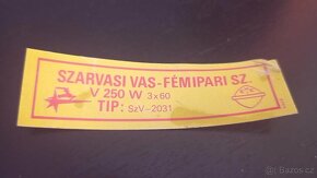 Retro: LUSTR - TŘI STAHOVACÍ SVÍTIDLA (> 40 let, z Maďarska) - 3