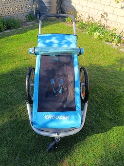 Vozík za kolo cyklo vozík CROOZER Kid - 3