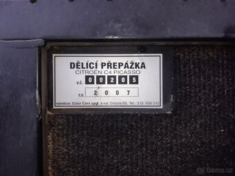 Dělící přepážka Citroën C4 grand Picasso - 3