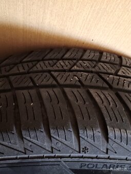 2x zimní kola 185/65 R15 Barum vzorek cca 4mm - 3