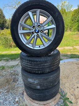 Original alu kola BMW X5 2016 letni pneu 80% - 3
